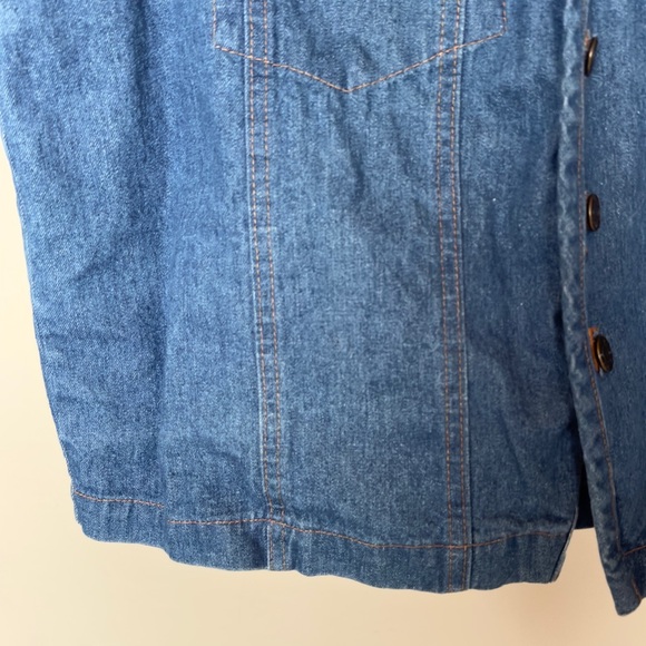 Vintage Denim Vest - Picture 3 of 8
